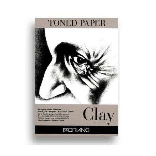 Fabriano toned paper Clay A4 50 ark
